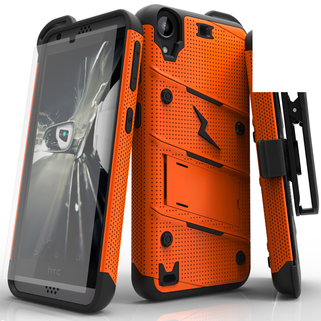 shop smart with this standard orange bolt case for htc desire 530 w free shipping only accessorygeeks
