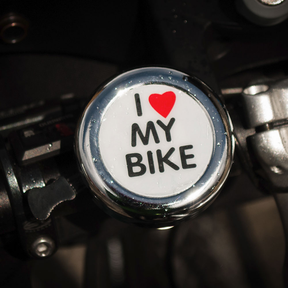 i love my bike bell